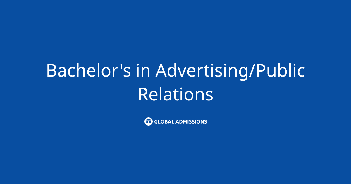 Bachelor's in Advertising/Public Relations at University of Central